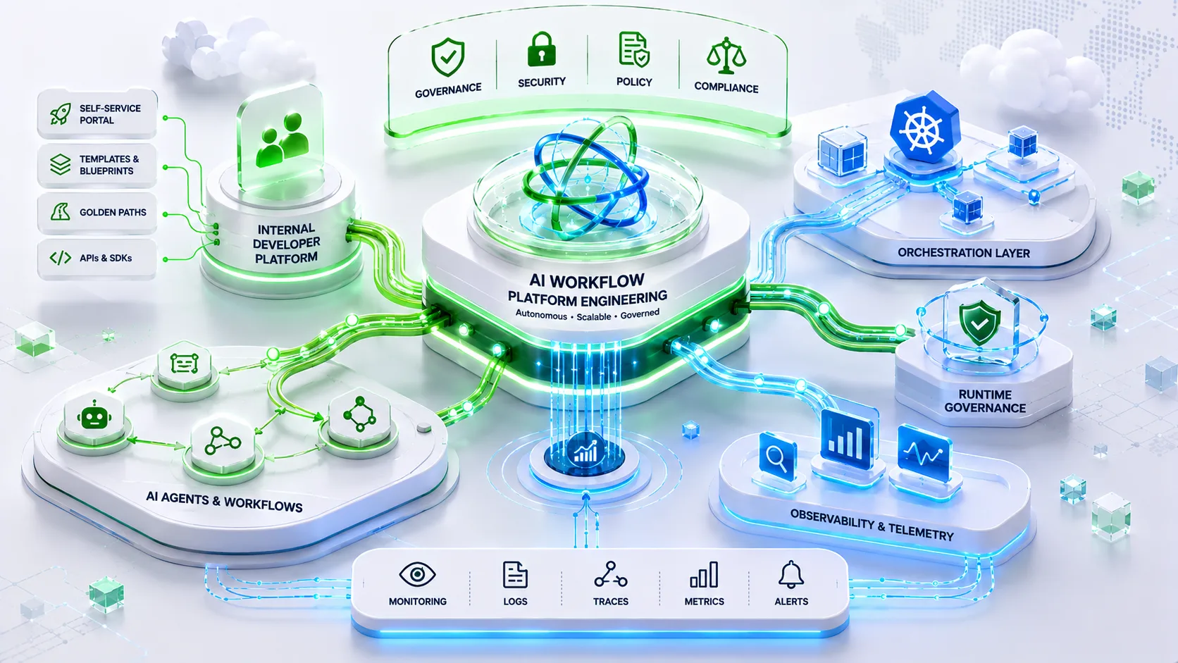 Platform Engineering for Autonomous AI Workflows